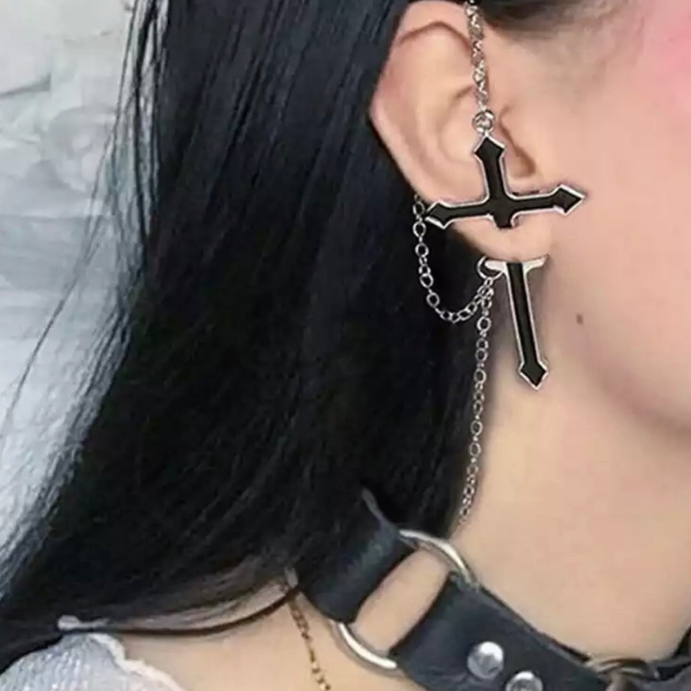 Cross Earring